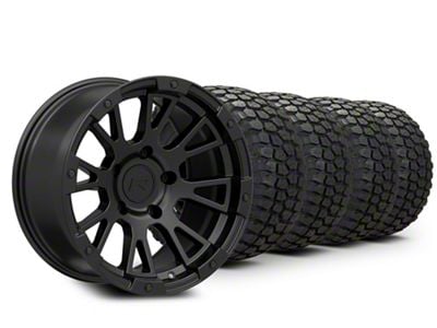 17x9 Rovos Wheels Karoo & 35in Ironman Mud-Terrain All Country Tire Package (09-18 RAM 1500)