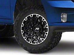 Rovos Wheels Guban Gloss Black Machined 5-Lug Wheel; 17x9; -6mm Offset (09-18 RAM 1500)