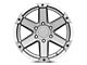 Rovos Wheels Danakil Charcoal with Machined Lip 6-Lug Wheel; 17x9; -6mm Offset (19-24 Sierra 1500)