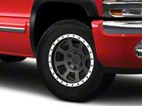 Rovos Wheels Kalahari Matte Black with Machined Lip 6-Lug Wheel; 18x9; -6mm Offset (99-06 Sierra 1500)