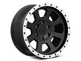 Rovos Wheels Kalahari Matte Black with Machined Lip 6-Lug Wheel; 18x9; -6mm Offset (21-25 Tahoe)