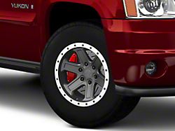 Rovos Wheels Tenere Charcoal with Machined Lip 6-Lug Wheel; 17x9; -15mm Offset (07-14 Yukon)