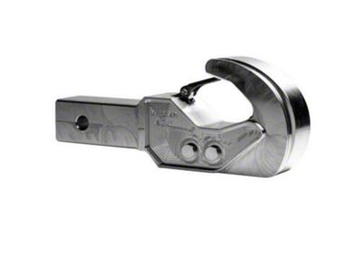Royal Hooks 2-Inch Receiver Hitch Tow Hook; Raw (Universal; Some Adaptation May Be Required)
