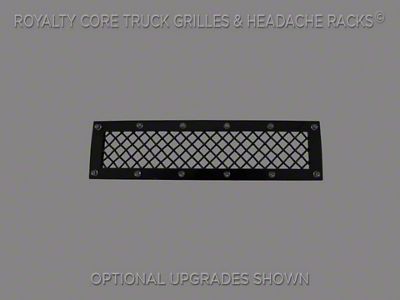 Royalty Core Bumper Grille Insert; Gloss Black (15-17 F-150, Excluding Raptor)