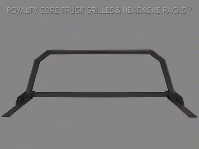 Royalty Core RC88S Sport Billet Headache Rack; Satin Black (04-14 F-150 Styleside)