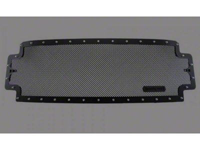 Royalty Core RCR Race Line Upper Replacement Grille; Satin Black (17-19 F-250 Super Duty w/ Forward Facing Camera)
