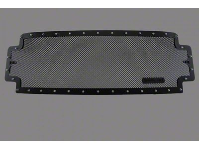 Royalty Core RCR Race Line Upper Replacement Grille; Satin Black (17-19 F-250 Super Duty)