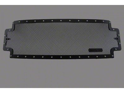 Royalty Core RCR Race Line Upper Replacement Grille; Satin Black (17-19 F-250 Super Duty)