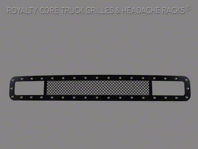 Royalty Core Bumper Grille Insert; Gloss Black (11-16 F-350 Super Duty)