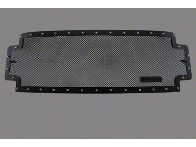 Royalty Core RCR Race Line Upper Replacement Grille; Satin Black (17-19 F-350 Super Duty)