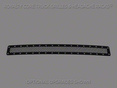 Royalty Core Bumper Grille Insert; Gloss Black (09-12 RAM 1500)