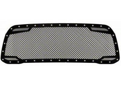 Royalty Core RC2 Twin Mesh Upper Replacement Grille; Gloss Black (19-24 RAM 2500)