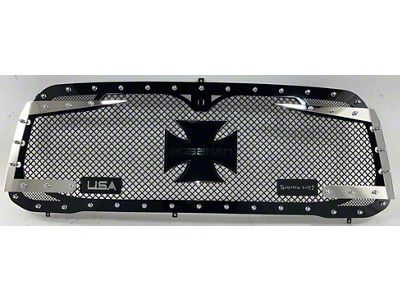 Royalty Core RC3DX Innovative Upper Grille Insert; Gloss Black (19-24 RAM 2500)