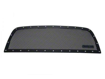 Royalty Core RCR Race Line Upper Grille Insert; Satin Black (10-12 RAM 2500)