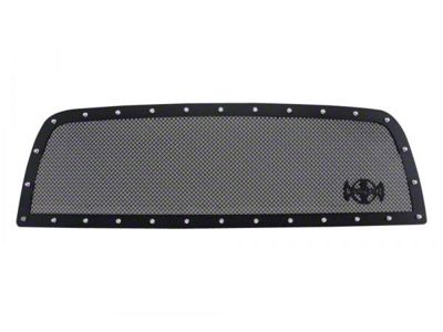 Royalty Core RCR Race Line Upper Grille Insert; Satin Black (13-18 RAM 2500)