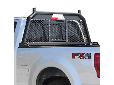 Royalty Core RC88 Billet Headached Rack with Diamond Mesh; Satin Black (10-24 RAM 3500)