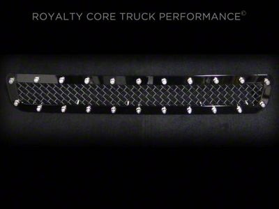 Royalty Core Bumper Grille Insert; Gloss Black (11-14 Silverado 2500 HD)