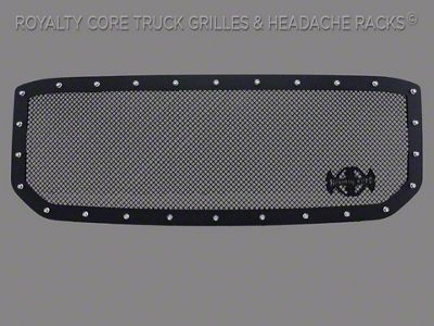 Royalty Core RCR Race Line Upper Grille Insert; Satin Black (15-20 Yukon)