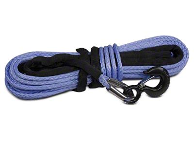 Rugged Ridge 11/32-Inch x 100-Foot Synthetic Winch Rope; 16,550 lb.