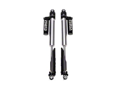 RSO Suspension 2.5 Adjustable Compression and Rebound Piggyback Reservoir Rear Shocks for 0 to 3-Inch Lift (15-20 F-150, Excluding Raptor)