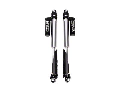 RSO Suspension 2.5 Adjustable Compression and Rebound Piggyback Reservoir Rear Shocks for 0 to 3-Inch Lift (15-20 F-150, Excluding Raptor)