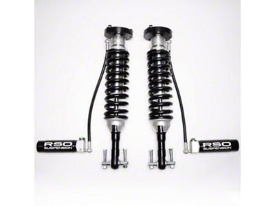 RSO Suspension 2.5 Adjustable Remote Reservoir Front Coil-Overs for 2 to 2.50-Inch Lift (15-20 4WD F-150, Excluding Raptor)
