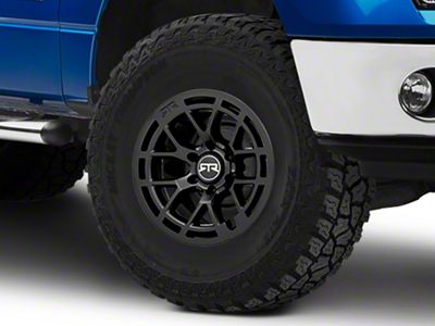 RTR Tech 6 Satin Black 6-Lug Wheel; 17x9; 0mm Offset (09-14 F-150)