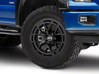 RTR Tech 6 Satin Black 6-Lug Wheel; 20x9; 0mm Offset (15-20 F-150)