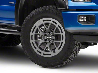 RTR Tech 6 Satin Charcoal 6-Lug Wheel; 20x9; 0mm Offset (15-20 F-150)