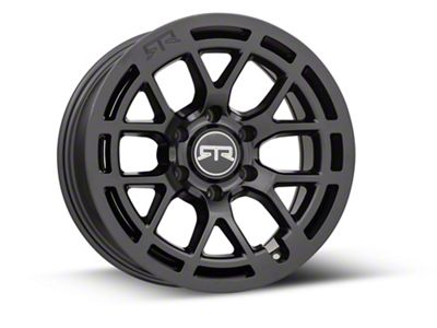 RTR Tech 6 Satin Black 6-Lug Wheel; 17x9; 0mm Offset (24-25 Ranger)