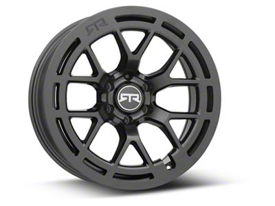 RTR Tech 6 Satin Black 6-Lug Wheel; 17x9; 30mm Offset (24-25 Ranger)