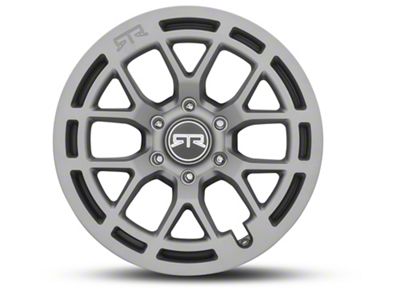 RTR Tech 6 Satin Charcoal 6-Lug Wheel; 17x9; 30mm Offset (24-25 Ranger)