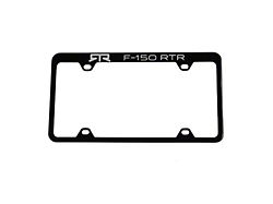 RTR License Plate Frame (Universal; Some Adaptation May Be Required)