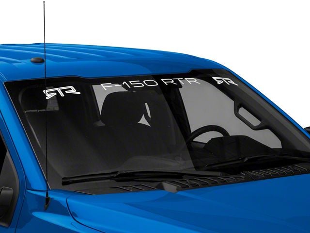 RTR Windshield Banner (Universal; Some Adaptation May Be Required)