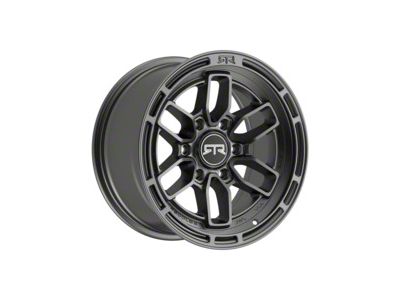 RTR EVO 6 Satin Black 6-Lug Wheel; 17x9; 0mm Offset (19-23 Ranger)