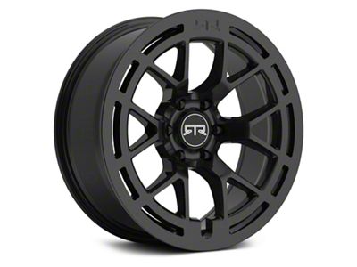 RTR EVO 6 Satin Black 6-Lug Wheel; 18x9; 0mm Offset (19-23 Ranger)