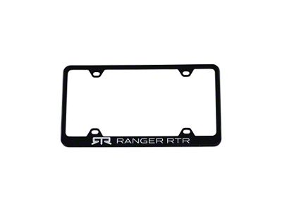 RTR License Plate Frame (Universal; Some Adaptation May Be Required)