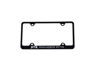 RTR License Plate Frame (Universal; Some Adaptation May Be Required)