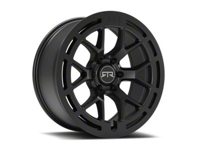 RTR Tech 6 Satin Black 6-Lug Wheel; 20x9; 25mm Offset (24-25 Ranger)