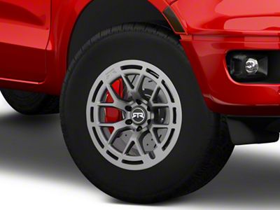 RTR Tech 6 Satin Charcoal 6-Lug Wheel; 17x9; 0mm Offset (19-23 Ranger)