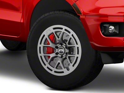 RTR Tech 6 Satin Charcoal 6-Lug Wheel; 18x9; 30mm Offset (19-23 Ranger)