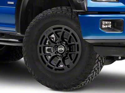 RTR Tech 6 Satin Black 6-Lug Wheel; 18x9; 18mm Offset (15-20 F-150)