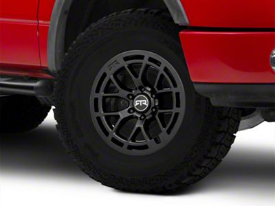 RTR Tech 6 Satin Black 6-Lug Wheel; 18x9; 18mm Offset (04-08 F-150)