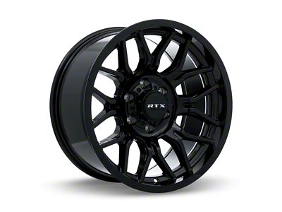 RTX Offroad Wheels Claw Gloss Black 6-Lug Wheel; 18x9; -12mm Offset (04-08 F-150)