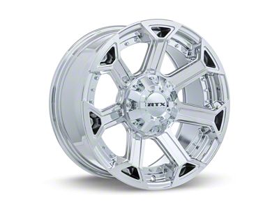 RTX Offroad Wheels Peak Chrome 6-Lug Wheel; 18x9; 0mm Offset (04-08 F-150)
