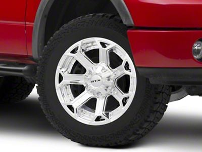 RTX Offroad Wheels Peak Chrome 6-Lug Wheel; 20x9; 0mm Offset (04-08 F-150)