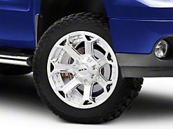 RTX Offroad Wheels Peak Chrome 6-Lug Wheel; 20x9; 0mm Offset (07-13 Sierra 1500)