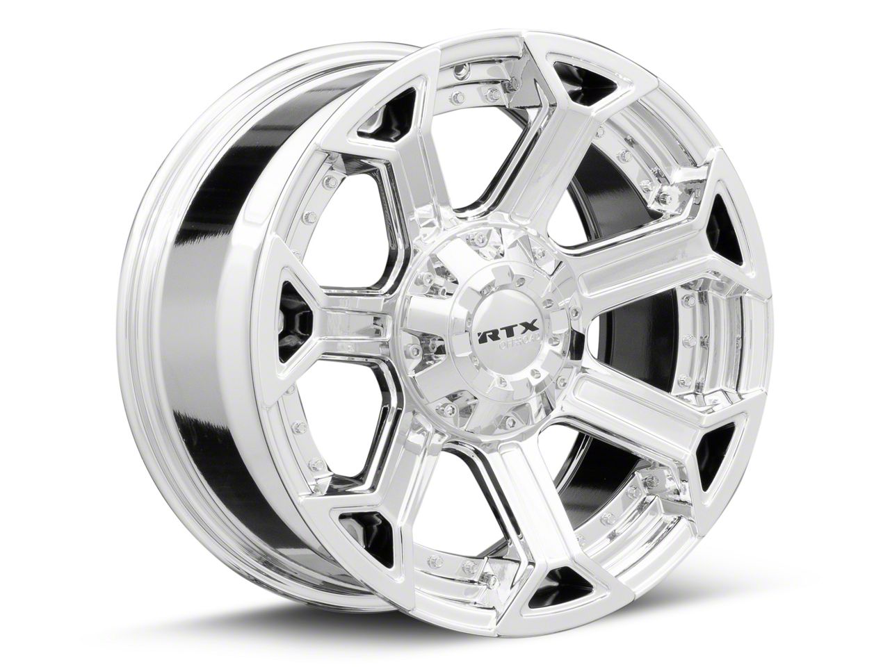 RTX Offroad Wheels Peak Chrome 6-Lug Wheel; 18×9; 0mm Offset (09-14 F-150)