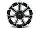 RTX Offroad Wheels Peak Gloss Black Machined 6-Lug Wheel; 18x9; 0mm Offset (09-14 F-150)