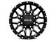 RTX Offroad Wheels Claw Gloss Black Milled with Rivets 8-Lug Wheel; 20x10; -18mm Offset (10-18 RAM 3500 SRW)